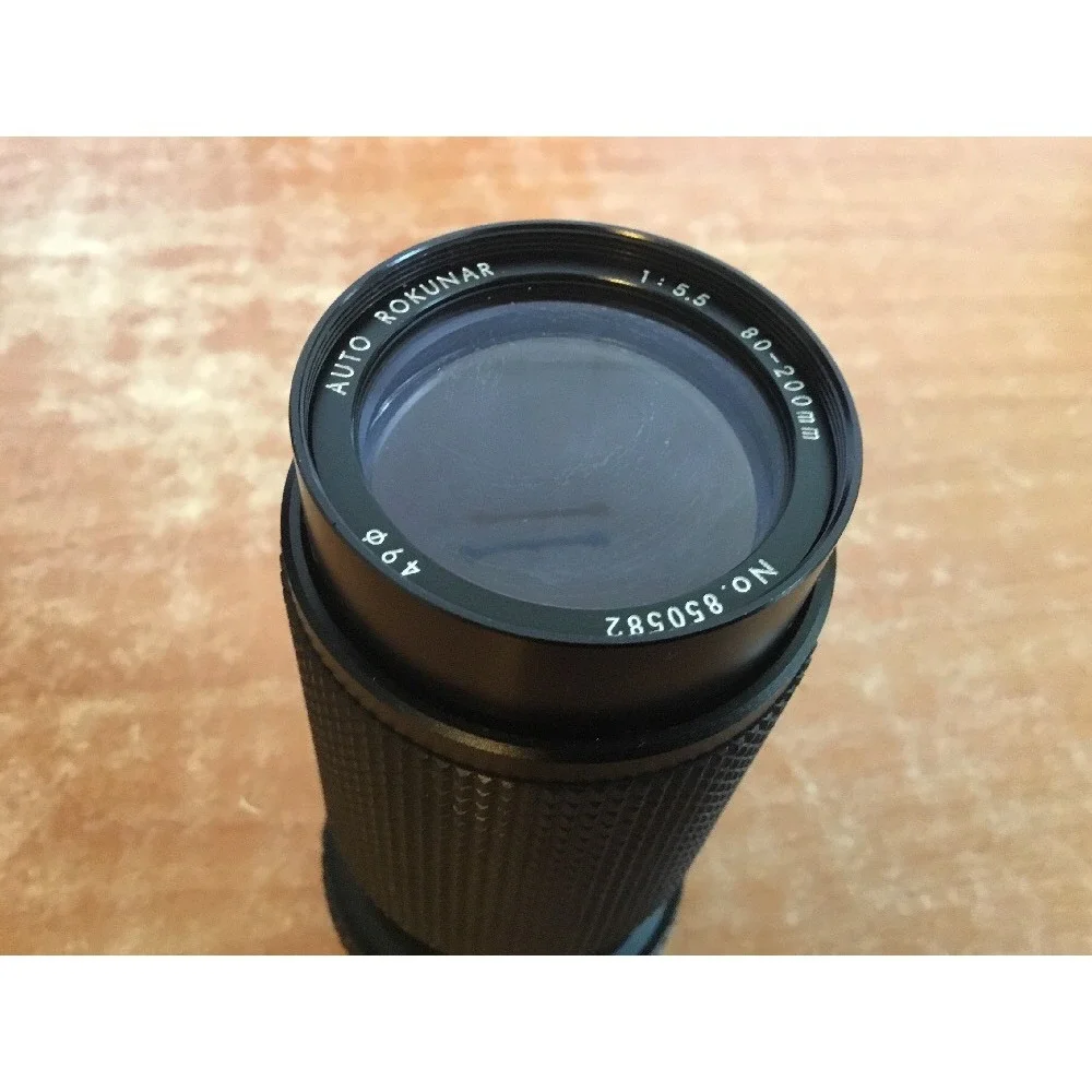 ROKUNAR Lense Macro Mag 1:5.5 80-200mm No. 850582 Camera Zoom‎